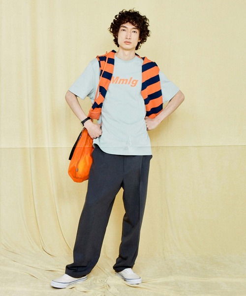 87mm（87mm）の「【87MM / Mmlg】ONLY MG HF-T / パルチムエムエム Mmlg オンリー MG HF フロントロゴ Tシャツ（Tシャツ/カットソー・レディース・ミント/ホワイト/ブラック・SMALL/MEDIUM/LARGE）」の5枚目の写真