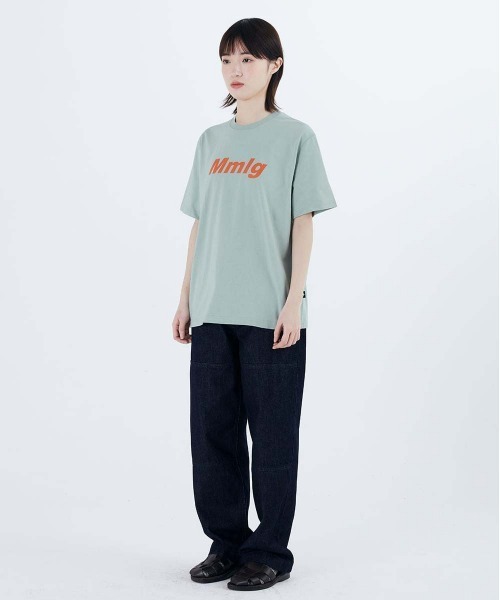 87mm（87mm）の「【87MM / Mmlg】ONLY MG HF-T / パルチムエムエム Mmlg オンリー MG HF フロントロゴ Tシャツ（Tシャツ/カットソー・レディース・ミント/ホワイト/ブラック・SMALL/MEDIUM/LARGE）」の10枚目の写真