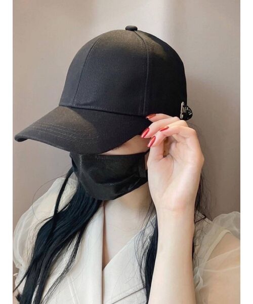 EATME（イートミー）の「ダブルリボンキャップ（キャップ・レディース・ブラック・FREE）」の10枚目の写真