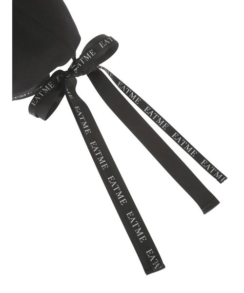 EATME（イートミー）の「ダブルリボンキャップ（キャップ・レディース・ブラック・FREE）」の11枚目の写真