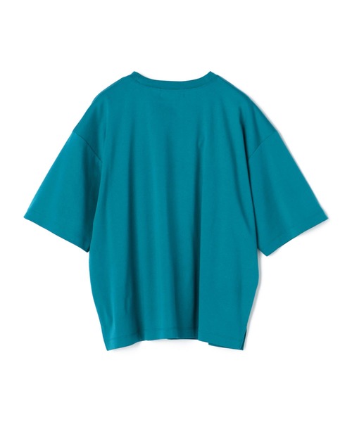LE SOUK HOLIDAY(ルスークホリデー)の「モックネックロゴTシャツ(Tシャツ/カットソー・レディース・ブラック/オフホワイト/グリーン・M/L)」の22枚目の写真