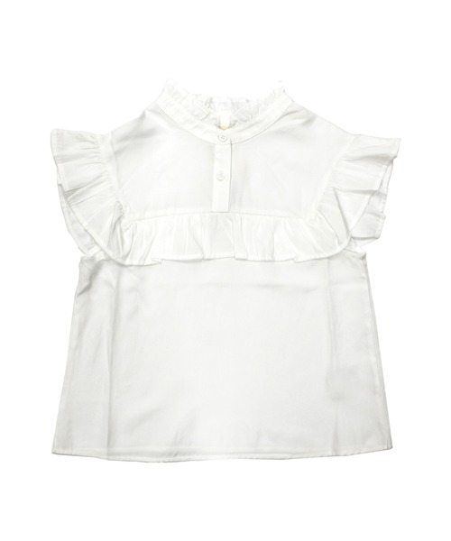 Bee des Bee(ビーデスビー)の「ノースリーブブラウス(シャツ/ブラウス・キッズ・ブルー/ホワイト/グレー・110cm/100cm/120cm/130cm/140cm/150cm)」の21枚目の写真