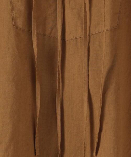 Steven Alan(スティーブンアラン)の「<Steven Alan>COTTON SILK BLOUSE/ブラウス(シャツ/ブラウス・レディース・ホワイト/ブラウン・FREE)」の14枚目の写真