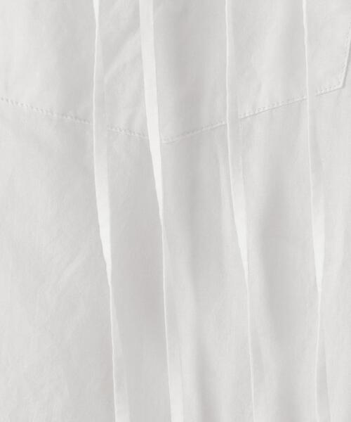 Steven Alan(スティーブンアラン)の「<Steven Alan>COTTON SILK BLOUSE/ブラウス(シャツ/ブラウス・レディース・ホワイト/ブラウン・FREE)」の10枚目の写真