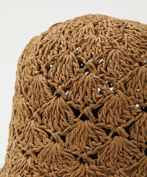 RODEO CROWNS WIDE BOWL(ロデオクラウンズワイドボウル)の「BRAID COLOR HAT(ハット・レディース・ベージュ/ネイビー/レッド・FREE)」の7枚目の写真