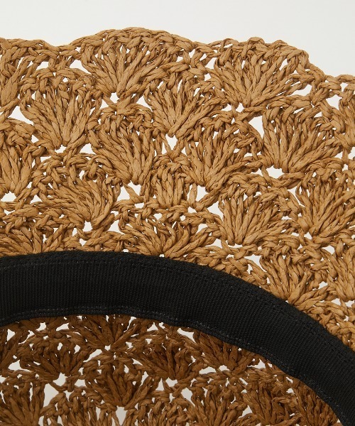 RODEO CROWNS WIDE BOWL(ロデオクラウンズワイドボウル)の「BRAID COLOR HAT(ハット・レディース・ベージュ/ネイビー/レッド・FREE)」の9枚目の写真