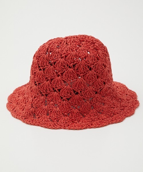 RODEO CROWNS WIDE BOWL(ロデオクラウンズワイドボウル)の「BRAID COLOR HAT(ハット・レディース・ベージュ/ネイビー/レッド・FREE)」の21枚目の写真