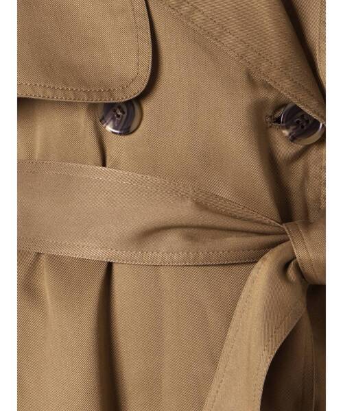 Ungrid(アングリッド)の「ルーズトレンチコート(トレンチコート・レディース・ベージュ/キャメル・SMALL/MEDIUM)」の15枚目の写真