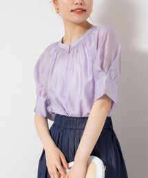 ソフトオーガンジーブラウス