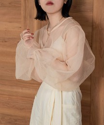 lawgy | washer puff sleeve tops(Tシャツ/カットソー)