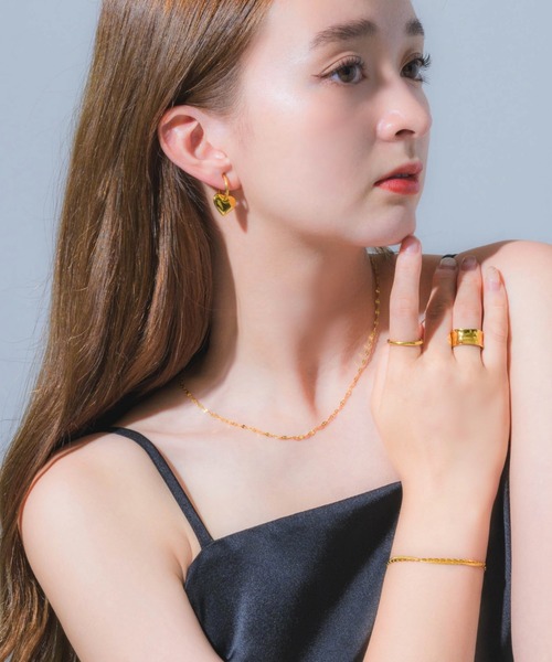 muku(ムク)の「金属アレルギー対応 2mmシンプルリング/サージカルステンレス/316L(リング・レディース・シルバー/ゴールド・11/9/3/15 /13)」の11枚目の写真