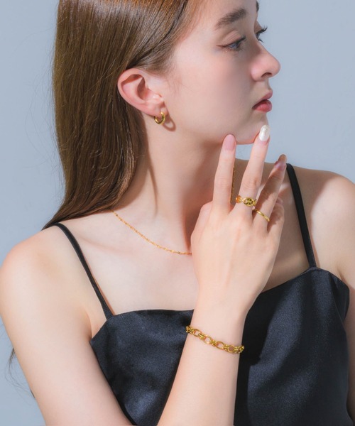 muku(ムク)の「金属アレルギー対応 2mmシンプルリング/サージカルステンレス/316L(リング・レディース・シルバー/ゴールド・11/9/3/15 /13)」の12枚目の写真