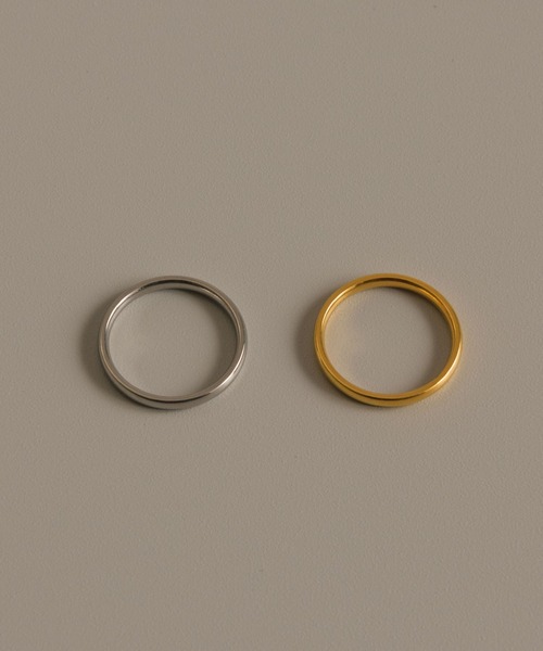 muku(ムク)の「金属アレルギー対応 2mmシンプルリング/サージカルステンレス/316L(リング・レディース・シルバー/ゴールド・11/9/3/15 /13)」の20枚目の写真