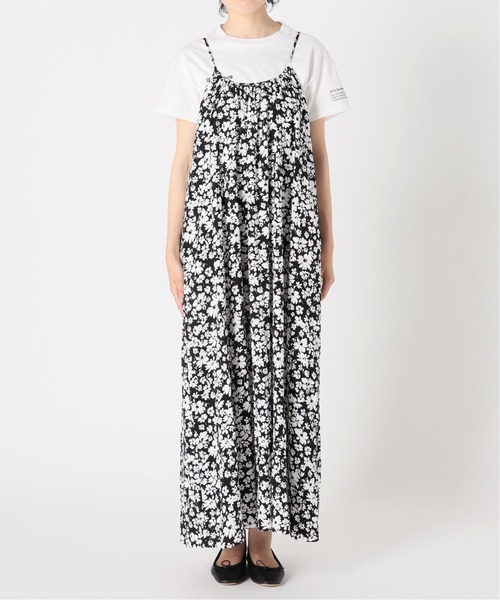 Spick & Span（スピックアンドスパン）の「【JUST FEMALE/ジャストフィーメール】別注オペラドレス（ワンピース・レディース・ブラック/ライトグリーン・FREE）」の22枚目の写真