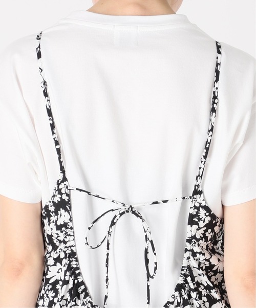 Spick & Span（スピックアンドスパン）の「【JUST FEMALE/ジャストフィーメール】別注オペラドレス（ワンピース・レディース・ブラック/ライトグリーン・FREE）」の17枚目の写真