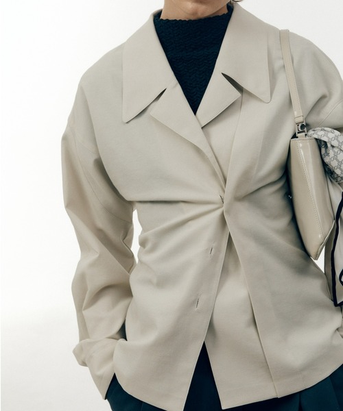 LOW CLASSIC（ロウ クラシック）の「LINEN 2 WAY SHIRT（シャツ