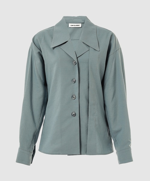 LOW CLASSIC（ロウ クラシック）の「LINEN 2 WAY SHIRT（シャツ