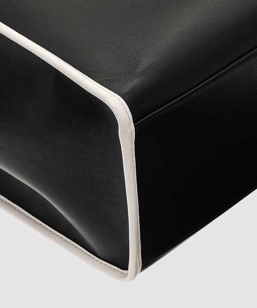 PROENZA SCHOULER（プロエンザ スクーラー）の「XL Mercer Leather Tote（トートバッグ・レディース・ブラック/ベージュ系その他・ONE SIZE）」の9枚目の写真