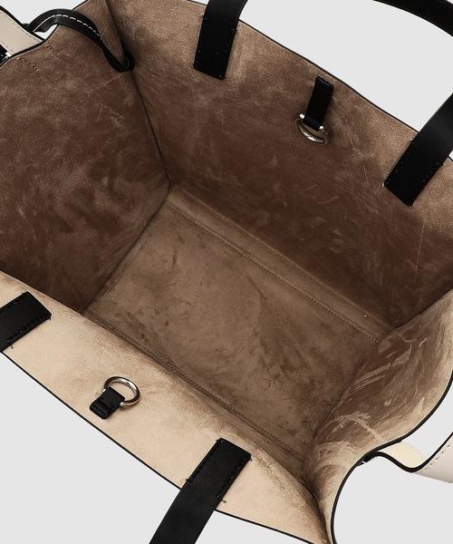 PROENZA SCHOULER（プロエンザ スクーラー）の「XL Mercer Leather Tote（トートバッグ・レディース・ブラック/ベージュ系その他・ONE SIZE）」の8枚目の写真