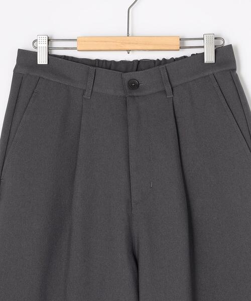 coen by Mr.SZK（コーエンバイミスタースズキ）の「ルーズイージーワイドパンツ【セットアップ対応】（スラックス・メンズ・ホワイト/ダークブラウン/ブラック/ダークグレー・M/XL/L/S）」の15枚目の写真