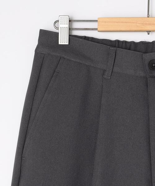 coen by Mr.SZK（コーエンバイミスタースズキ）の「ルーズイージーワイドパンツ【セットアップ対応】（スラックス・メンズ・ホワイト/ダークブラウン/ブラック/ダークグレー・M/XL/L/S）」の9枚目の写真