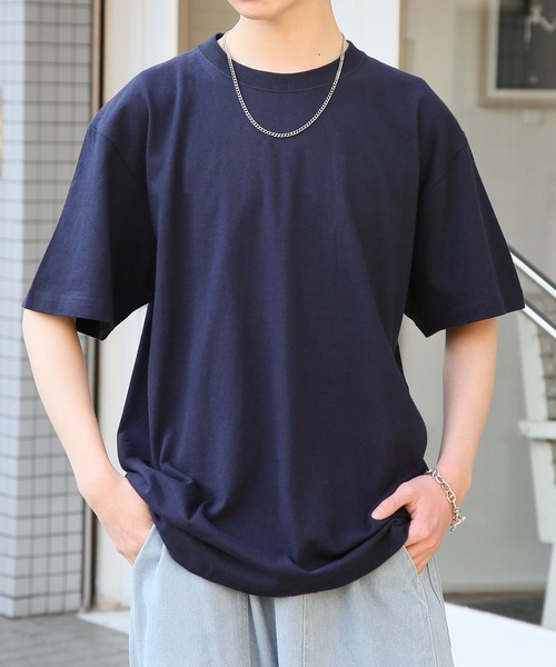 LIFEMAX(ライフマックス)の「【LIFEMAX】5.6オンスハイグレードコットンTシャツ 綿100半袖無地T MS1161(Tシャツ/カットソー・メンズ・ネイビー/カーキ/ベージュ/レッド/ミント/ブラック/ピンク・M/S/XL/L)」の5枚目の写真