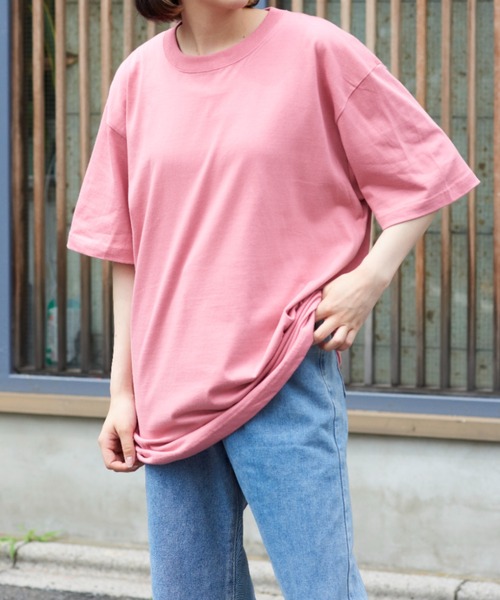 LIFEMAX(ライフマックス)の「【LIFEMAX】5.6オンスハイグレードコットンTシャツ 綿100半袖無地T MS1161(Tシャツ/カットソー・メンズ・ネイビー/カーキ/ベージュ/レッド/ミント/ブラック/ピンク・M/S/XL/L)」の16枚目の写真