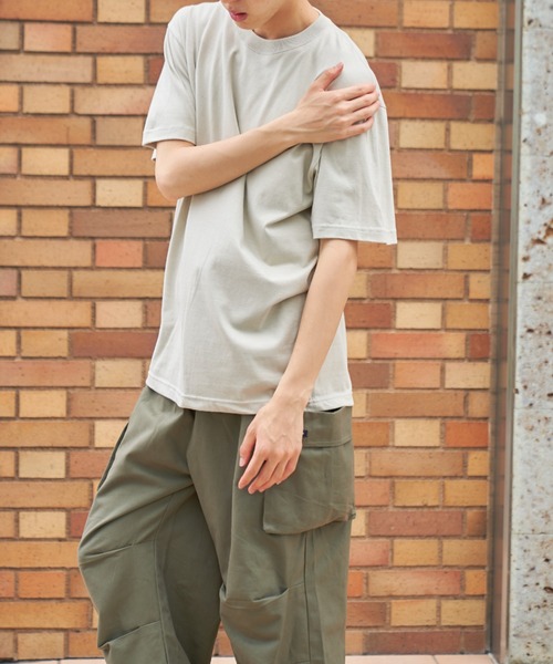 LIFEMAX(ライフマックス)の「【LIFEMAX】5.6オンスハイグレードコットンTシャツ 綿100半袖無地T MS1161(Tシャツ/カットソー・メンズ・ネイビー/カーキ/ベージュ/レッド/ミント/ブラック/ピンク・M/S/XL/L)」の10枚目の写真