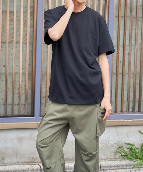 LIFEMAX(ライフマックス)の「【LIFEMAX】5.6オンスハイグレードコットンTシャツ 綿100半袖無地T MS1161(Tシャツ/カットソー・メンズ・ネイビー/カーキ/ベージュ/レッド/ミント/ブラック/ピンク・M/S/XL/L)」の11枚目の写真