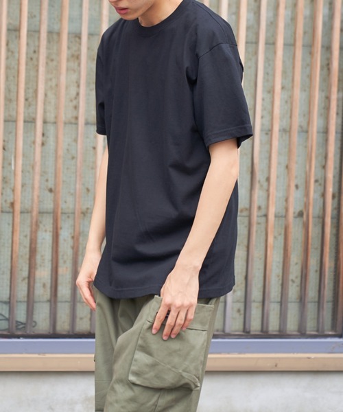 LIFEMAX(ライフマックス)の「【LIFEMAX】5.6オンスハイグレードコットンTシャツ 綿100半袖無地T MS1161(Tシャツ/カットソー・メンズ・ネイビー/カーキ/ベージュ/レッド/ミント/ブラック/ピンク・M/S/XL/L)」の12枚目の写真