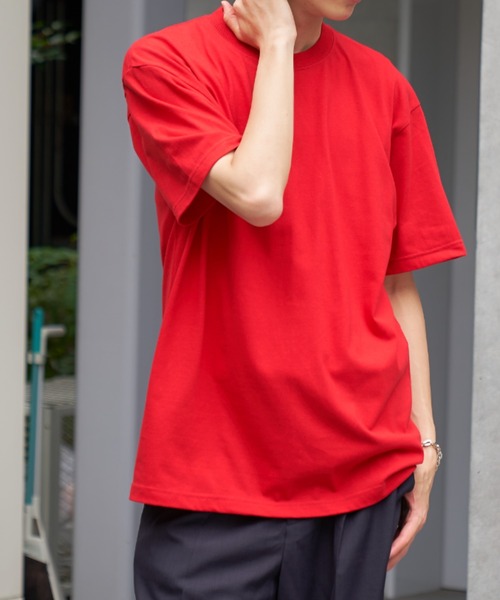LIFEMAX(ライフマックス)の「【LIFEMAX】5.6オンスハイグレードコットンTシャツ 綿100半袖無地T MS1161(Tシャツ/カットソー・メンズ・ネイビー/カーキ/ベージュ/レッド/ミント/ブラック/ピンク・M/S/XL/L)」の14枚目の写真