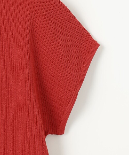 J.PRESS Ladies(J.プレス レディス)の「【洗える】 レーヨンエリートストレッチ フレンチスリーブ ニット(ニット/セーター・レディース・ダークグリーン系/オレンジ系/ブラック系/ベージュ系・SMALL)」の15枚目の写真