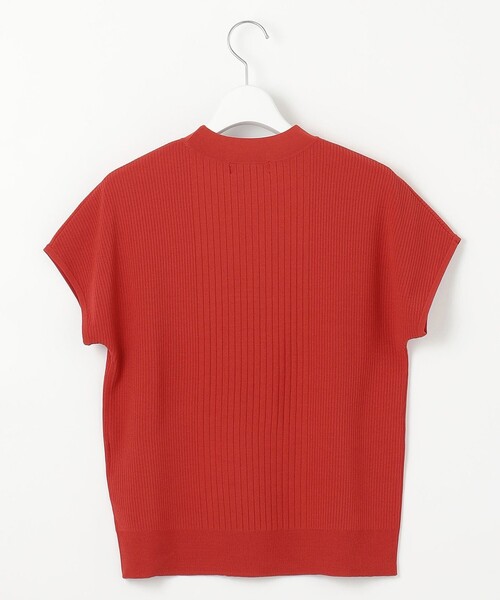 J.PRESS Ladies(J.プレス レディス)の「【洗える】 レーヨンエリートストレッチ フレンチスリーブ ニット(ニット/セーター・レディース・ダークグリーン系/オレンジ系/ブラック系/ベージュ系・SMALL)」の18枚目の写真