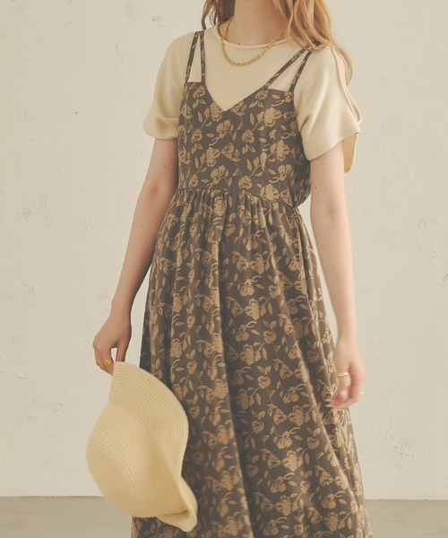 Ambre Neige（アンブルネージュ）の「アソート花柄キャミ