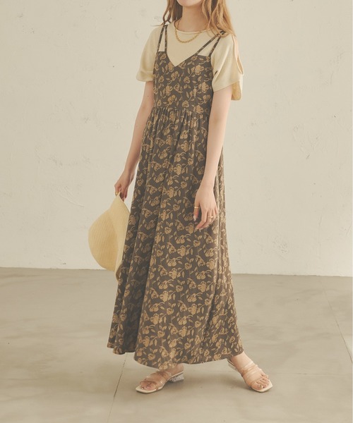Ambre Neige（アンブルネージュ）の「アソート花柄キャミ