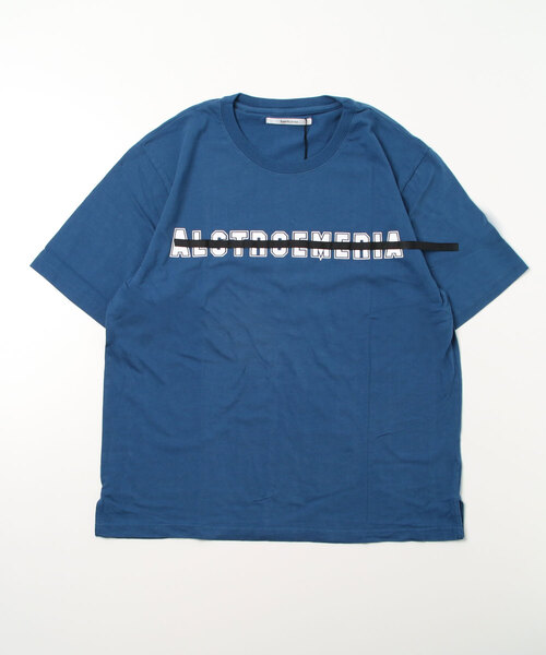 hardcover(ハードカバー)の「hardcover/ピーチ天竺テープロゴTee(Tシャツ/カットソー・レディース・ブルー・FREE)」の4枚目の写真