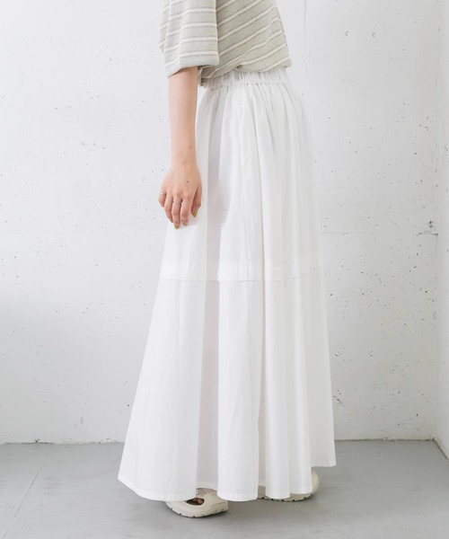 セール】タックボリュームフレアスカート（スカート）｜KBF