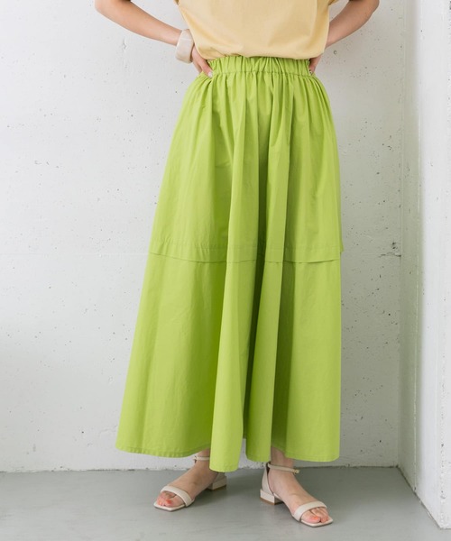 セール】タックボリュームフレアスカート（スカート）｜KBF