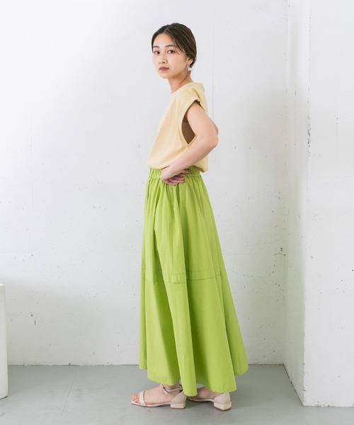 セール】タックボリュームフレアスカート（スカート）｜KBF