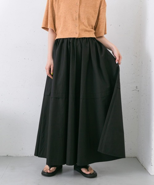 セール】タックボリュームフレアスカート（スカート）｜KBF