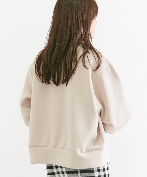 INCEDE（インシード）の「スナップボタンカーディガン（カーディガン/ボレロ・レディース・ブラック/ブルー/グレイッシュベージュ/チャコールグレー/ライトベージュ・LL/3L/4L/M/L）」の18枚目の写真