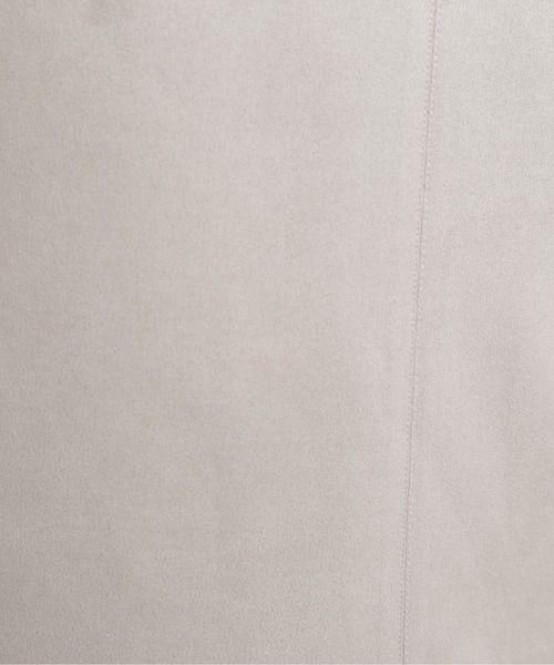 NATURAL BEAUTY BASIC(ナチュラルビューティーベーシック)の「フェイクスエードタイトスカート(スカート・レディース・チャコールグレー/ブルー/グレイッシュベージュ/オレンジ・SMALL/MEDIUM/X-SMALL)」の8枚目の写真