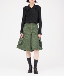 TOGA PULLAトーガ プルラ　ナイロンツイルショートパンツ TOGA PULLA/トーガプルラ】Lace mix shorts：パンツ（ショート