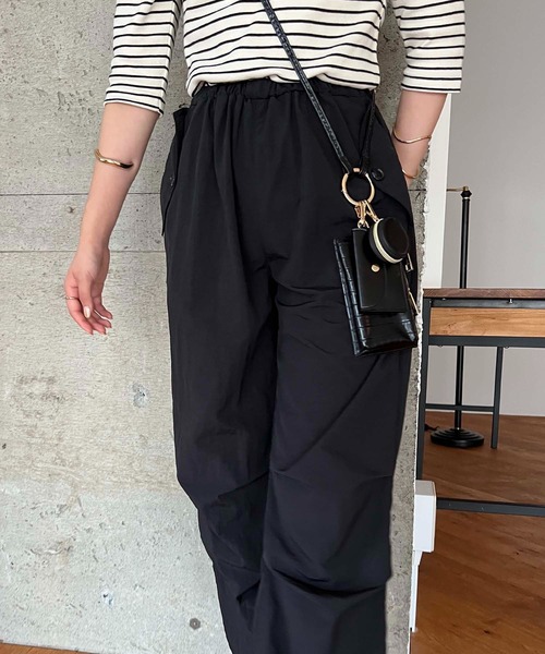 CAPRICIEUX LE'MAGE（カプリシューレマージュ）の「ドロストパンツ（その他パンツ・レディース・ホワイト/ブラック/ベージュ・FREE）」の8枚目の写真