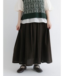 Samansa Mos2 | 柄アソートギャザースカート(スカート)