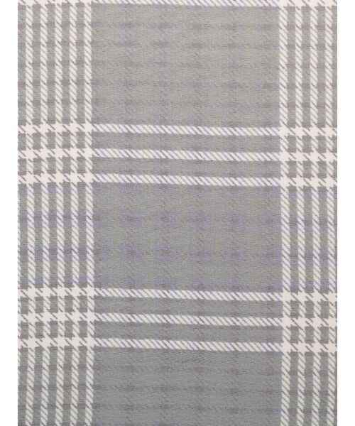 RESEXXY（リゼクシー）の「シアーチェックスカーフ（バンダナ/スカーフ・レディース・ベージュ/グリーン・FREE）」の5枚目の写真