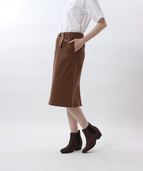 Champion(チャンピオン)の「【Champion/チャンピオン】レディース スカート(スカート・レディース・ブラウン/ブラック/オリーブ/ベージュ系その他3/ネイビー系1・LARGE/MEDIUM)」の3枚目の写真