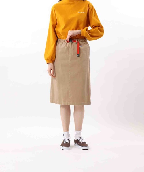 Champion(チャンピオン)の「【Champion/チャンピオン】レディース スカート(スカート・レディース・ブラウン/ブラック/オリーブ/ベージュ系その他3/ネイビー系1・LARGE/MEDIUM)」の1枚目の写真