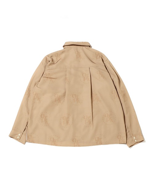 atmos pink(アトモスピンク)の「atmos pink 総柄プリントシャツ / アトモスピンク ソウガラプリントシャツ(シャツ/ブラウス・レディース・ホワイト/ベージュ/サックスブルー・M/L)」の19枚目の写真
