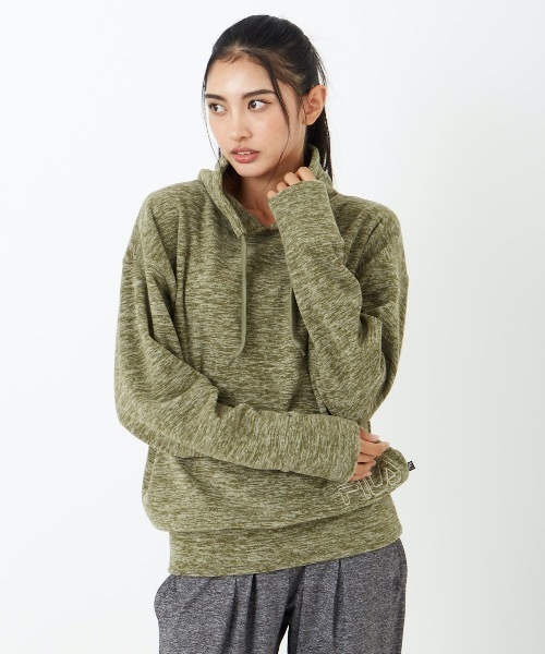 FILA（フィラ）の「【FILA:フィラ】レディースフリーストレーナー（スウェット・レディース・ブラック/グレー/カーキ/ライトピンク・SMALL/MEDIUM/LARGE/X-LARGE）」の4枚目の写真